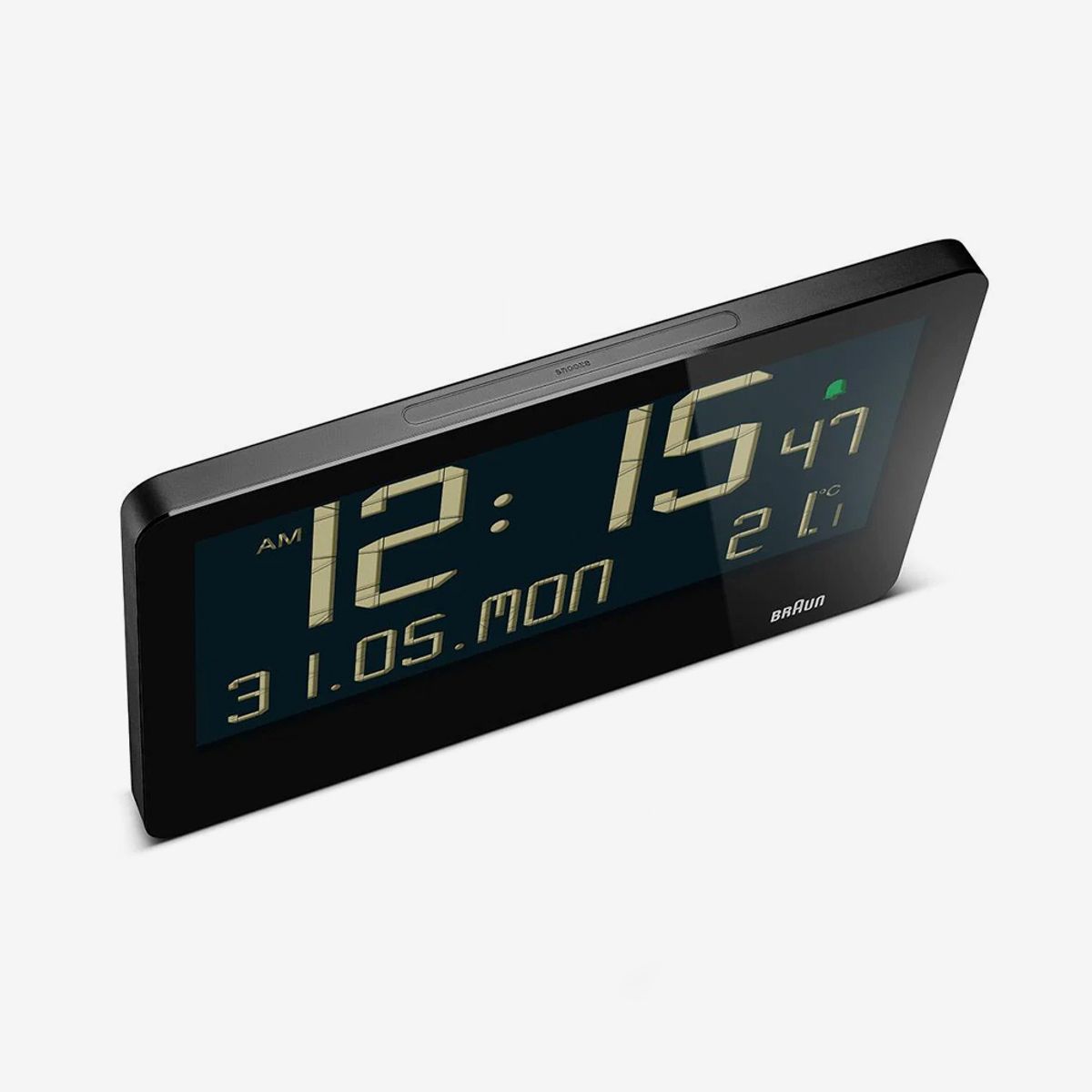 BRAUN - Relojes De Pared Digitales Negro