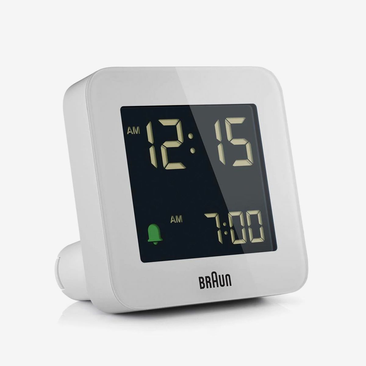 BRAUN - Relojes Despertadores Digitales Blanco