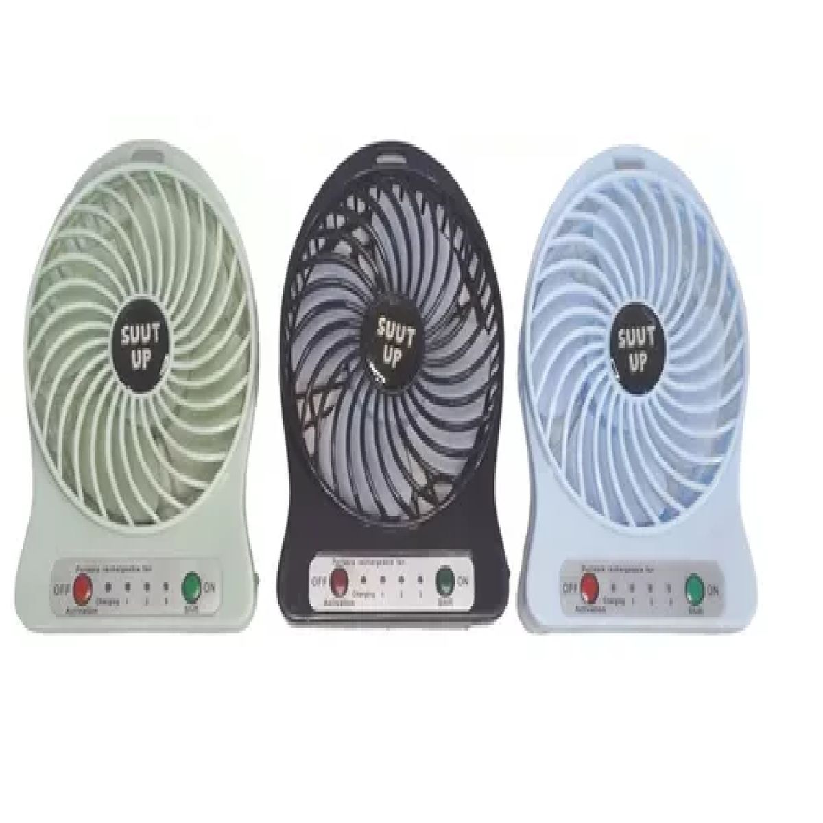 SKY - Ventilador Abanico Portátil Recargable Usb Escritorio Hogar