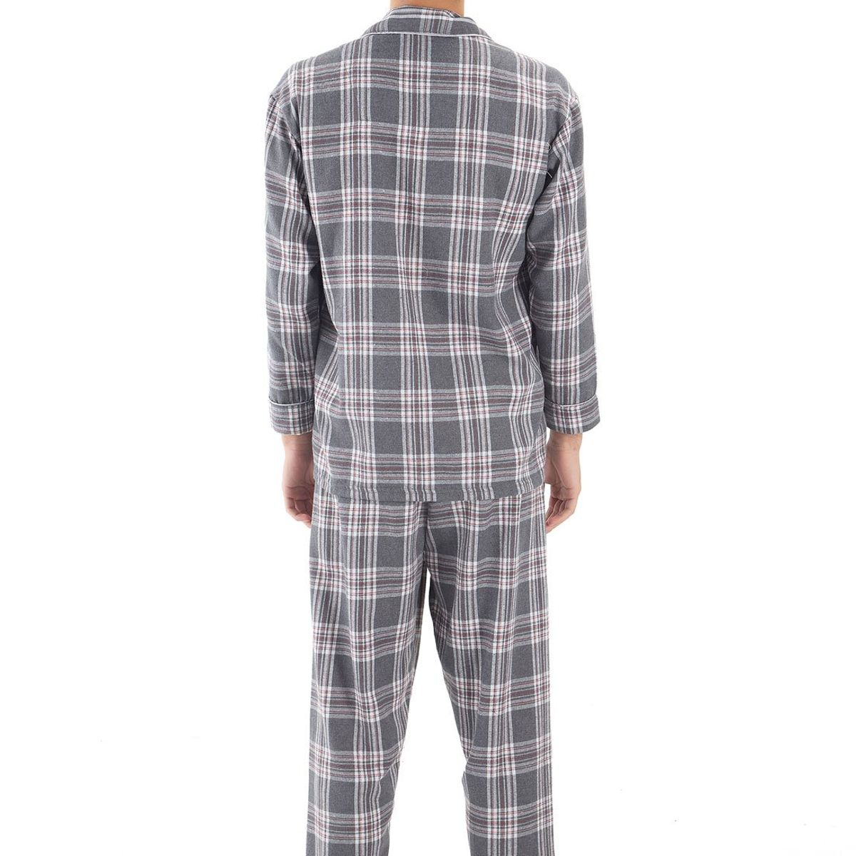 SANTANA - Pijama Hombre Leñadora Cemento