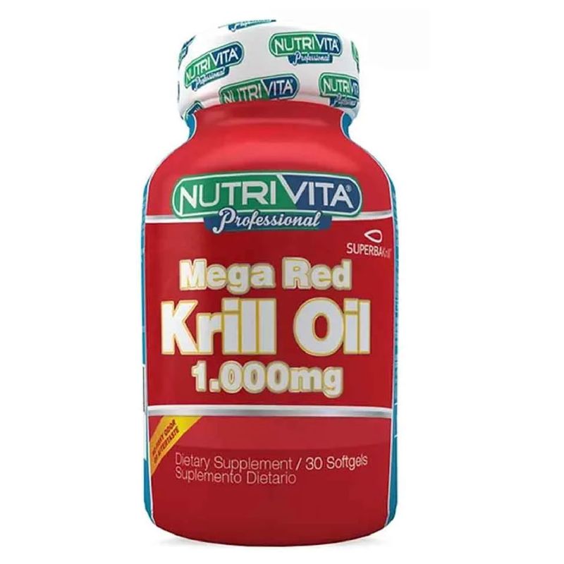 NUTRIVITA - Mega Red™ Krill Oil 1.000mg 30 Softgels