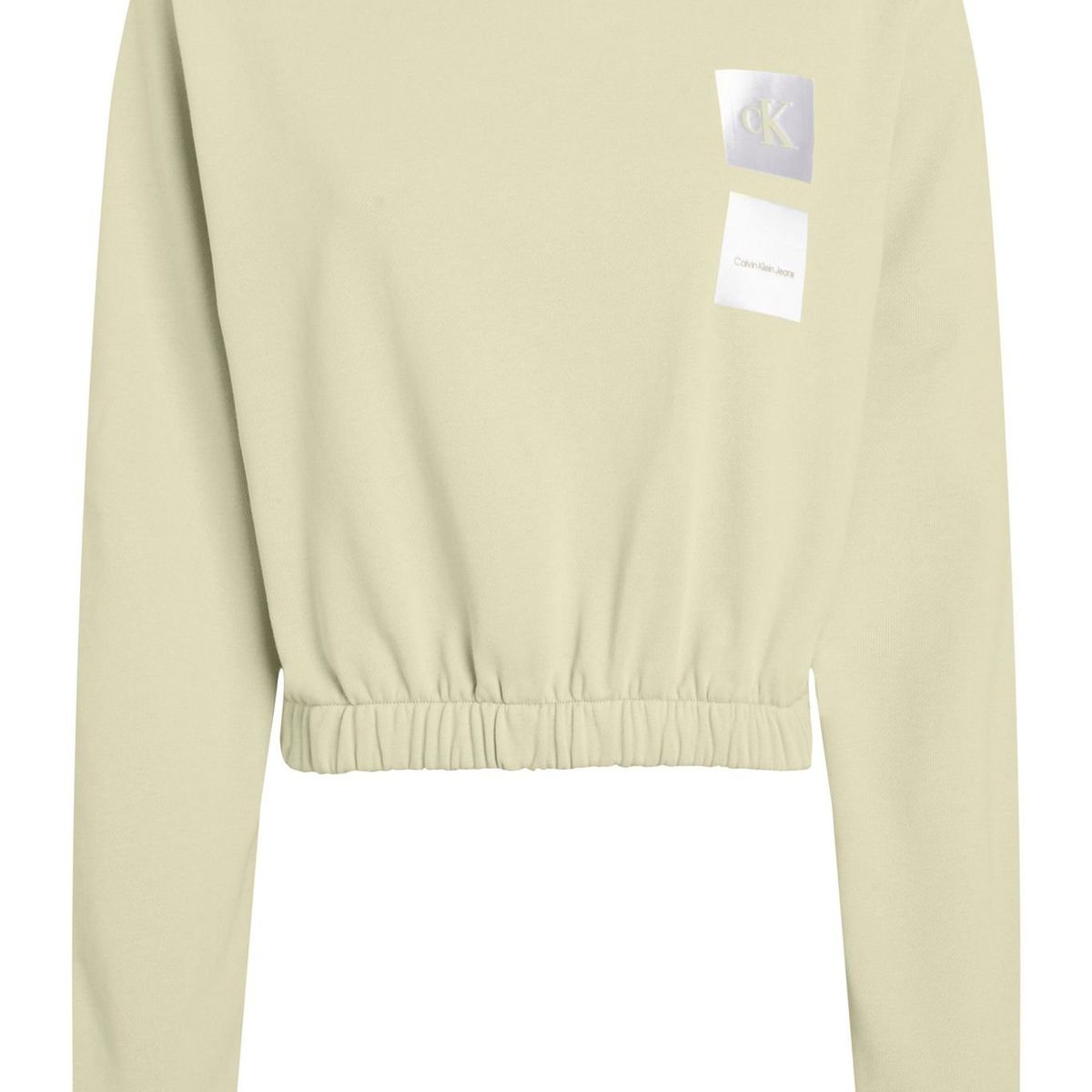 CALVIN KLEIN - Saco Verde Satinado con Logos en Caja Para Mujer Calvin Klein