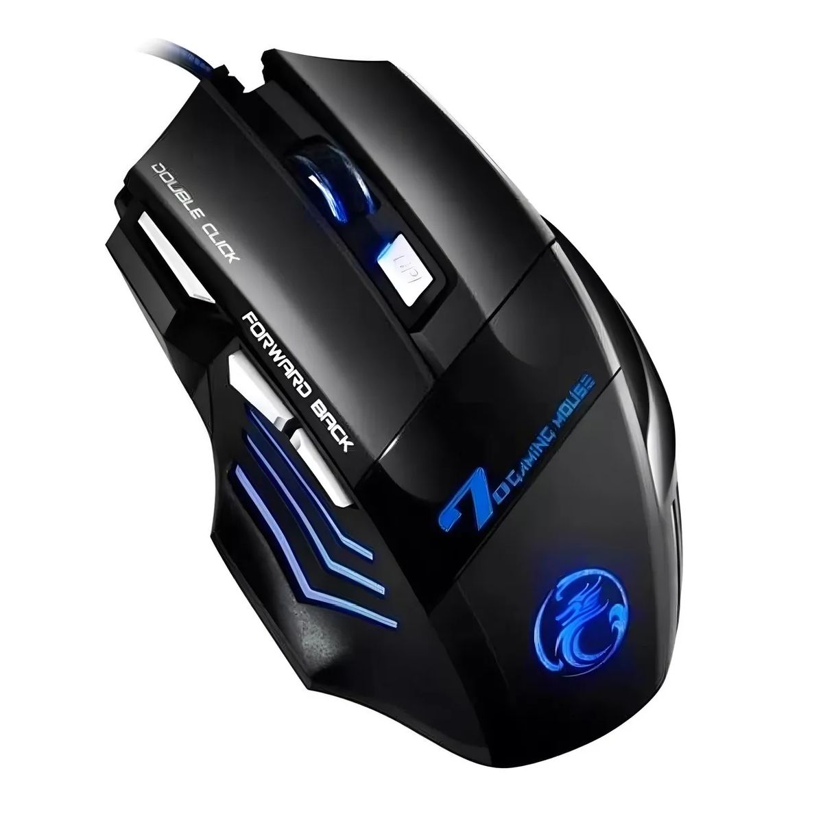 GENERICO - Mouse Gamer X7 Game Dpi 3400 Led Rgb con 7 botones