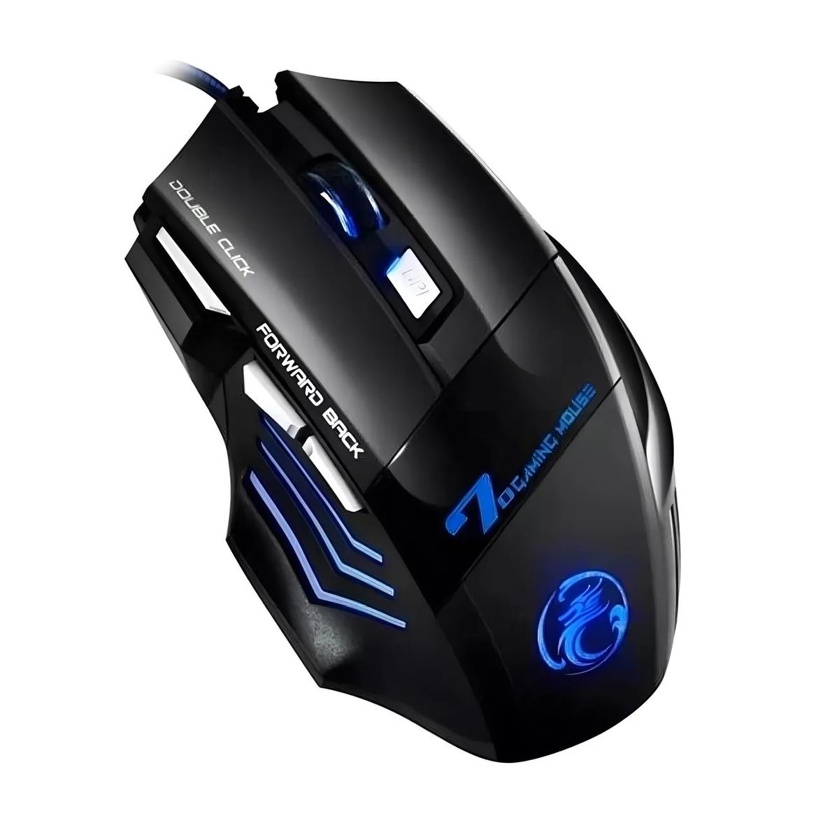 GENERICO - Mouse Gamer X7 Game Dpi 3400 Led Rgb con 7 botones