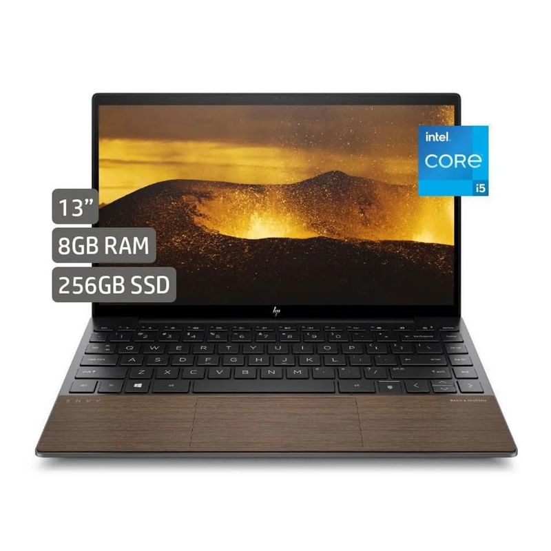 HP - Portátil HP ENVY 13-BA1011LA Core i5 1135 Ram 8gb + 16GB Optane SSD 256gb Pantalla 13" Windows 10