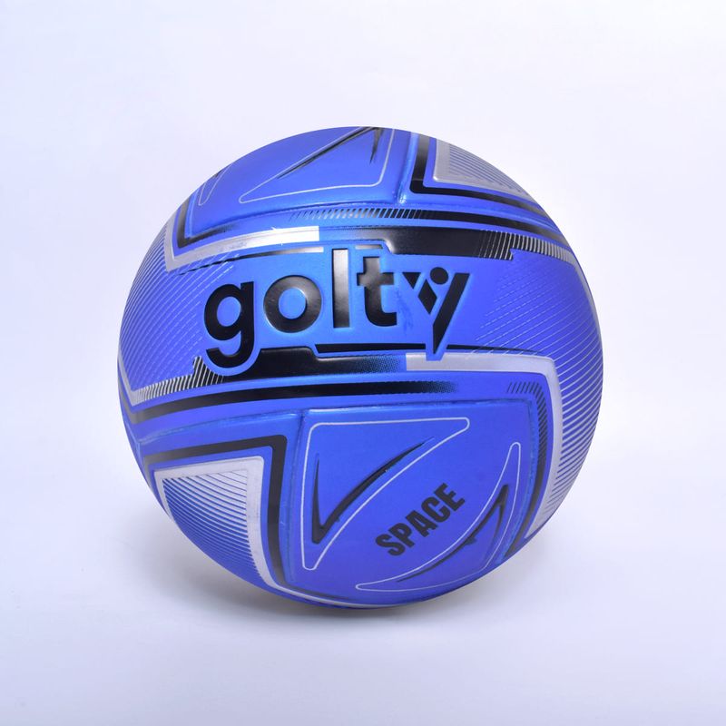 GOLTY - BALÓN DE FÚTBOL COMPETENCIA LAMINADO GOLTY SPACE No4 AZUL