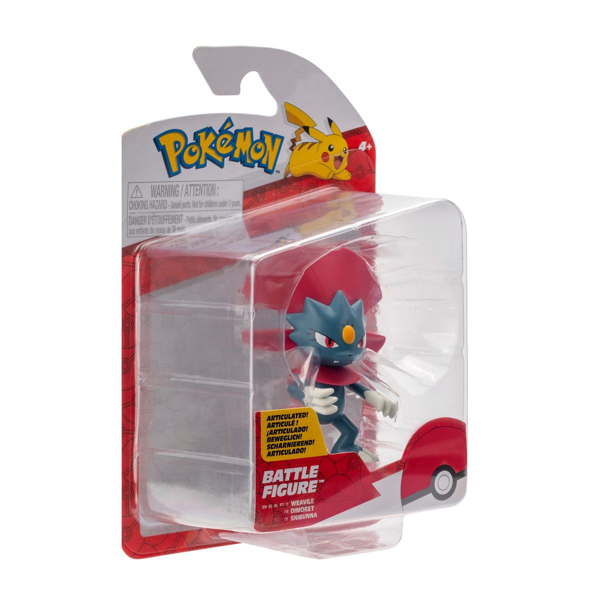 POKEMON - Figuras Pokemon Juguete Batalla 7.5 Cm Weavile