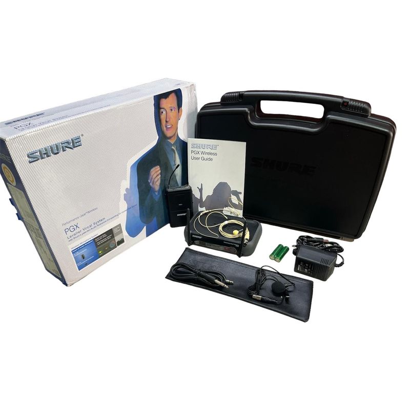 SHURE - SISTEMA INALÁMBRICO CON MICRÓFONO DE SOLAPA SHURE