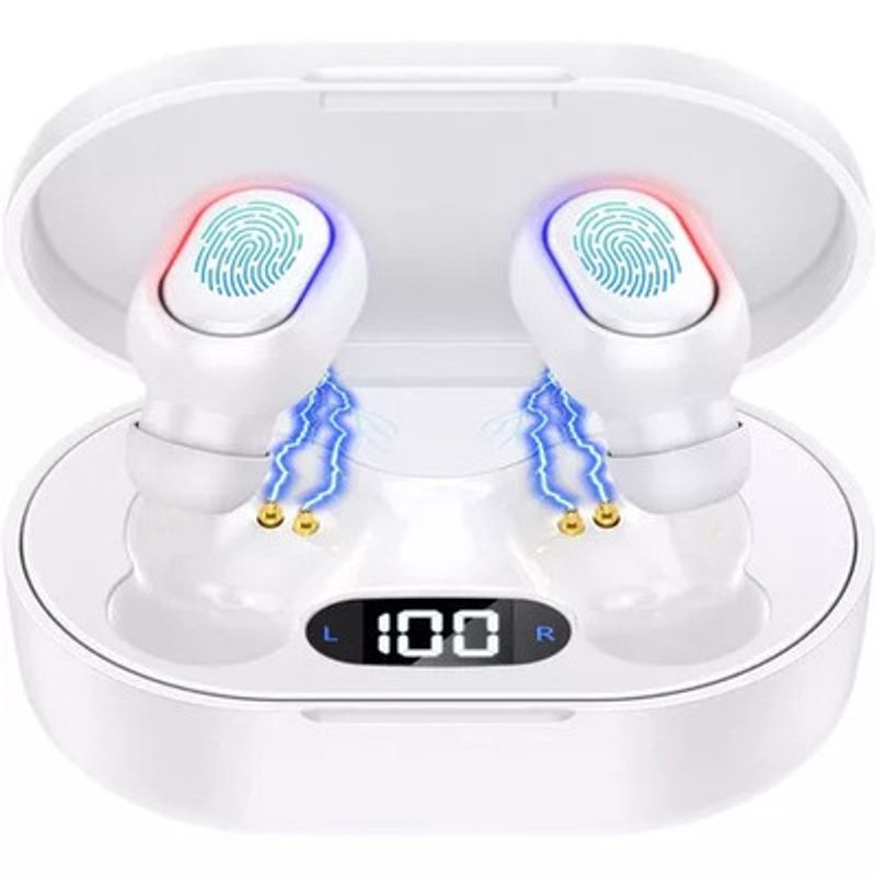 1 HORA - Audífonos Inalámbricos 1hora Aut114 Bluetooth Color Blanco
