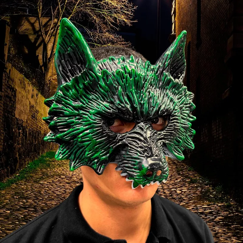 COMPRALOENCASA COM - Máscara Zorro Animal Asesino Halloween Disfraz OF-1427