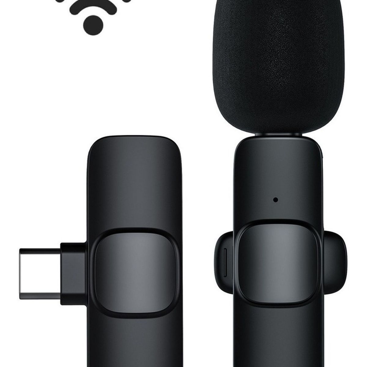 GENERICO - Microfono Inalambrico Para Telefono Tipo C Android De Solapa