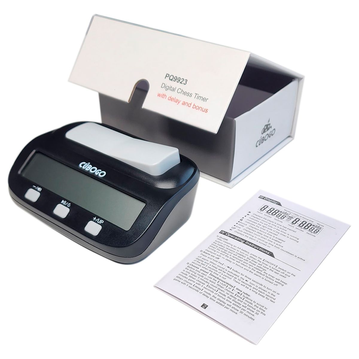 GENERICO - Reloj Digital Ajedrez Temporizador Profesional Portátil