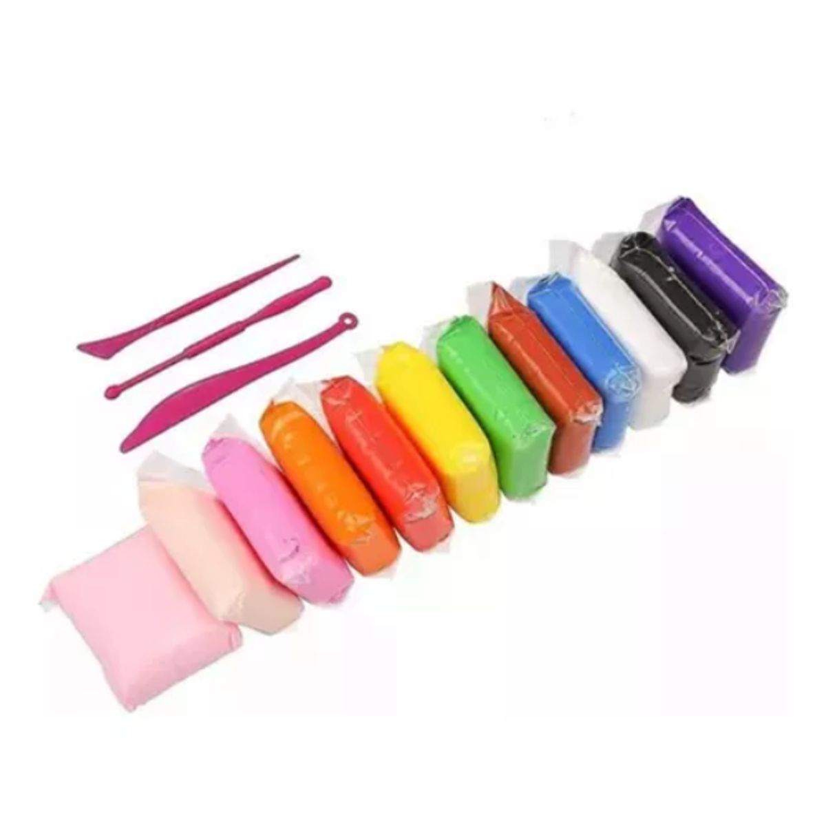 GENERICO - Fomy O Foami Moldeable Por 12 Colores x 3 paquetes