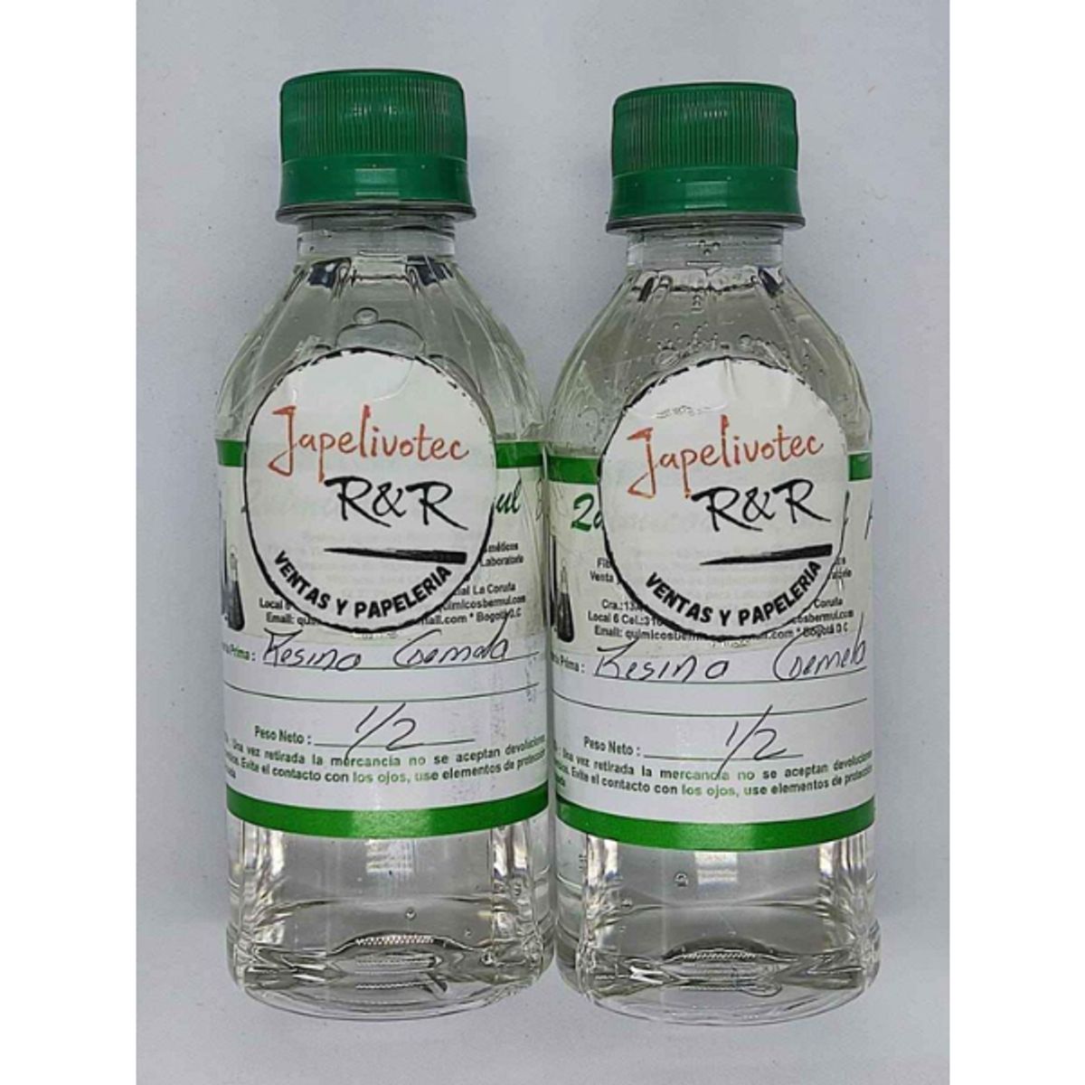 GENERICO - Resina Epoxica Transparente - De Cuarto de libra