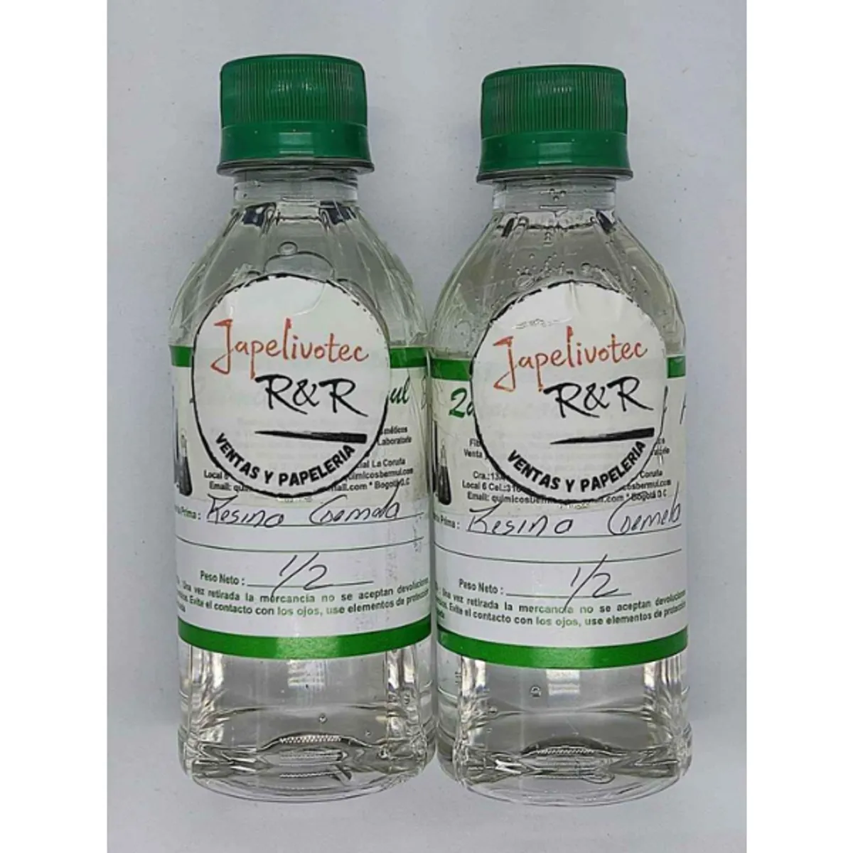 GENERICO - Resina Epoxica Transparente - De Cuarto de libra