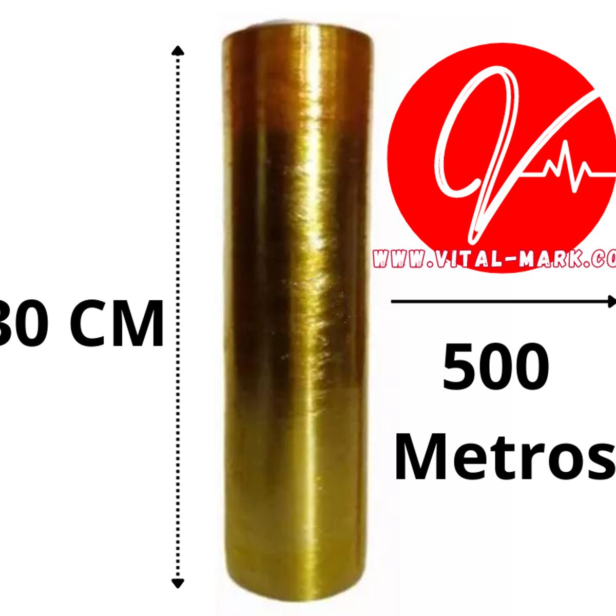 GENERICO - Vinipel para Alimentos 30cm x 500 metros
