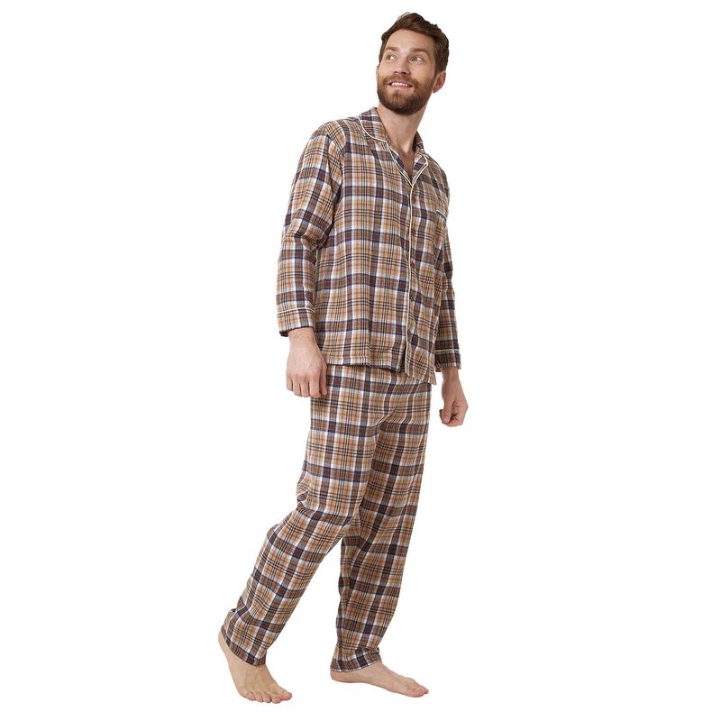 SANTANA - Pijama Hombre Leñadora Azur