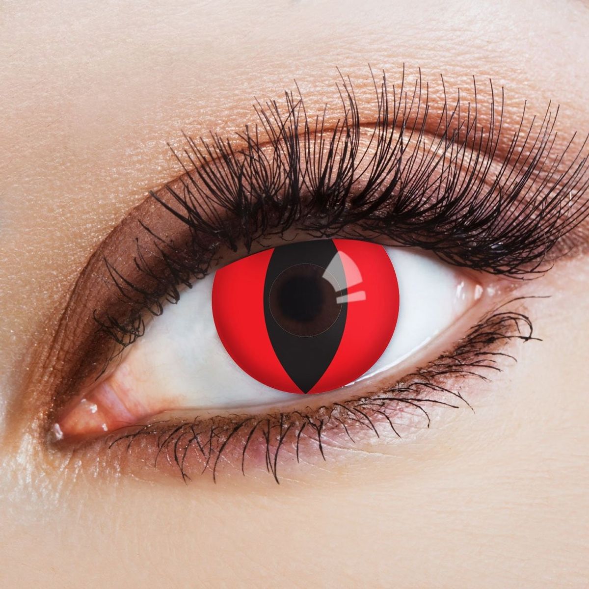 GENERICO - Par Lentes Contacto Cosmeticos Hidrocolor Disfraz Halloween