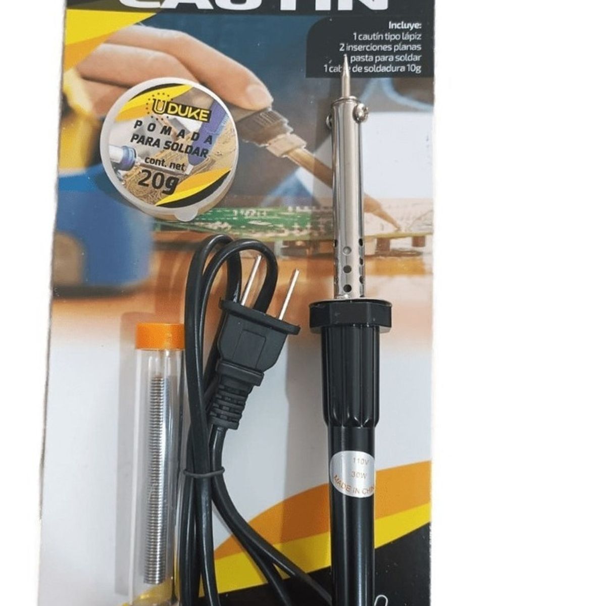 GENERICO - Cautin Maquina Para Soldaduras Potencia 60 Watts 110/220v