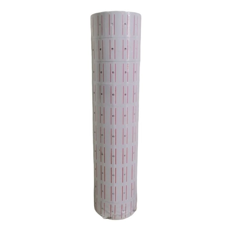 GENERICO - Rollo Papel Cinta Etiqueteadora Adhesiva Pack X10 Unidades
