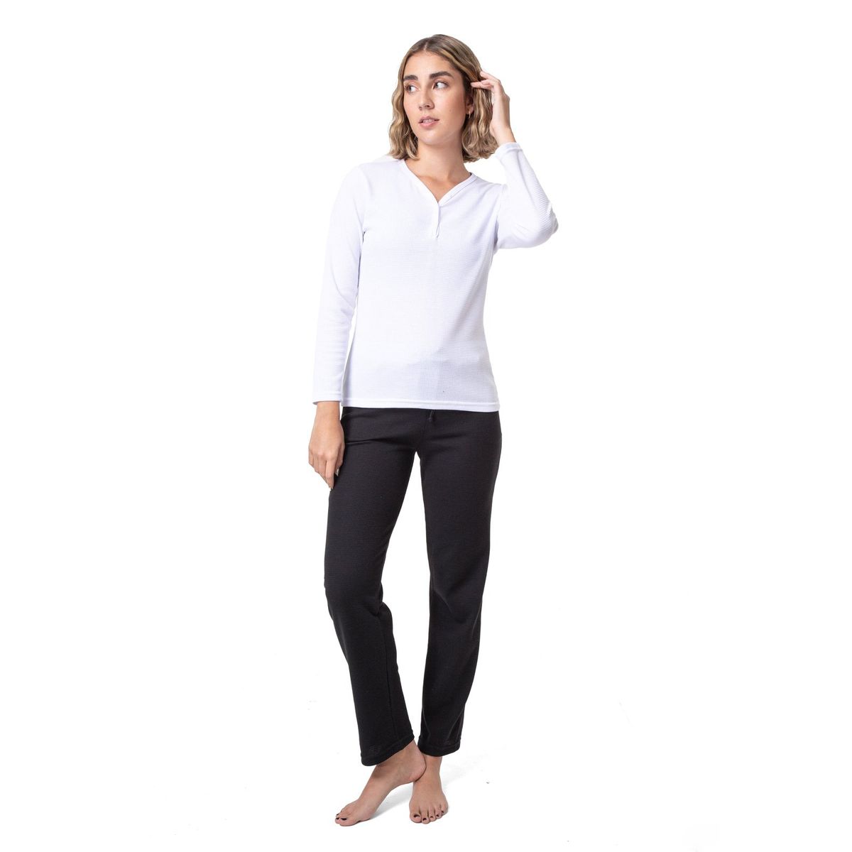 SANTANA - Loungewear Bacatá Mujer Blanco
