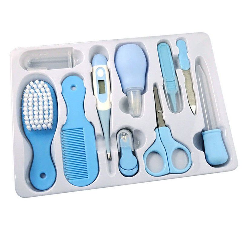 GENERICO - Kit De Aseo y Cuidado Para Bebe 10 Piezas
