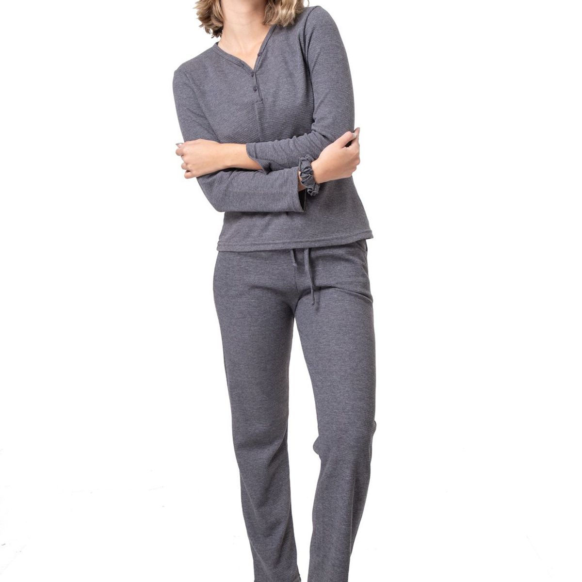 SANTANA - Loungewear Bacatá Mujer Gris