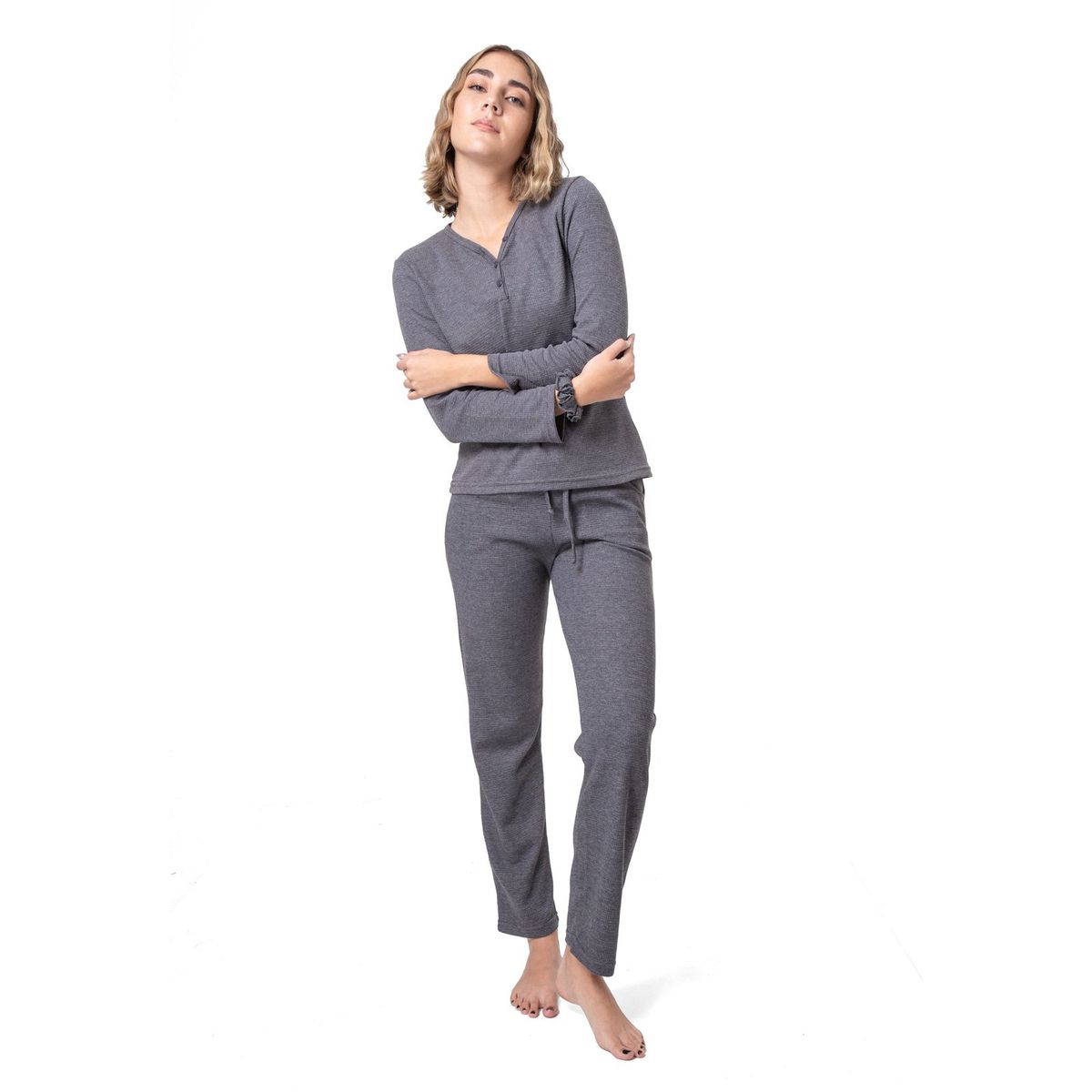 SANTANA - Loungewear Bacatá Mujer Gris