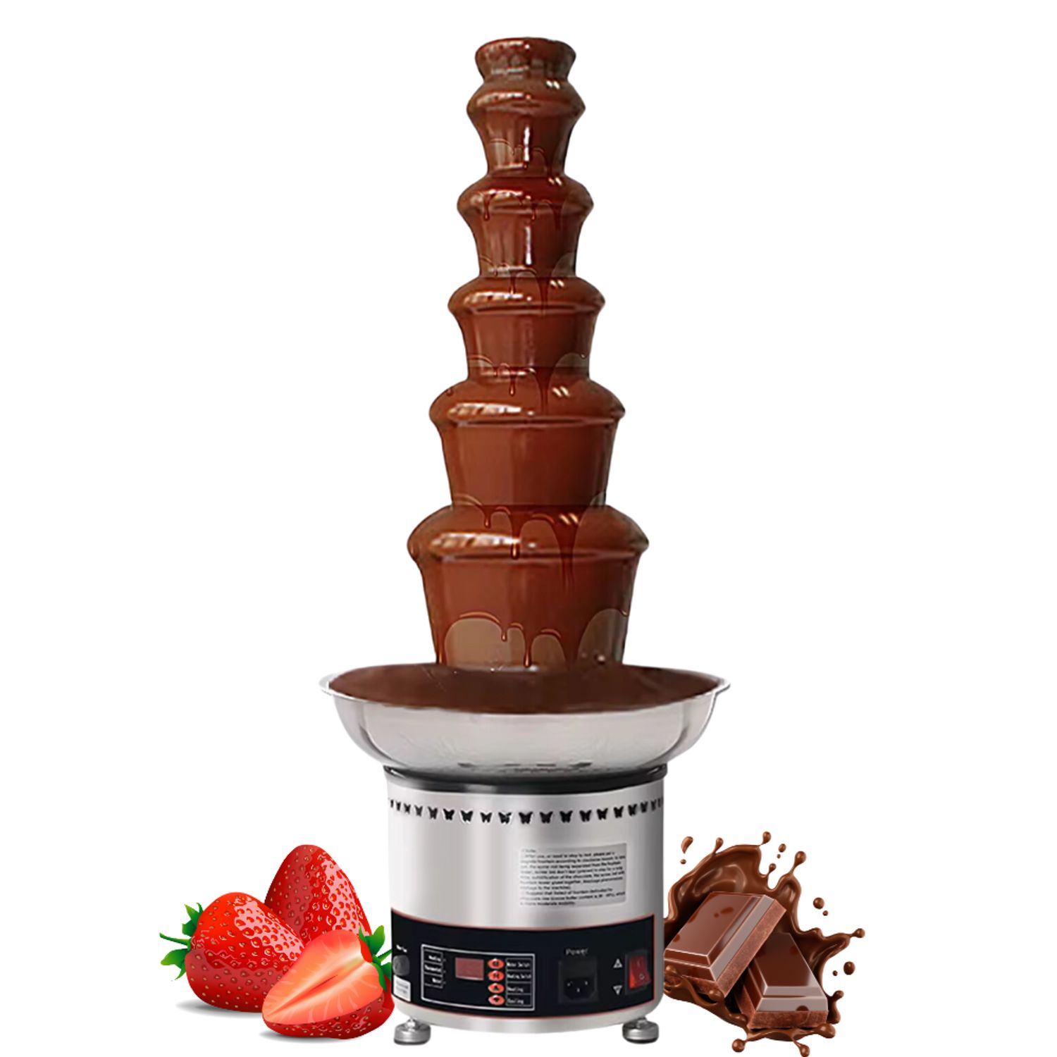 Fuente de chocolate fiesta infantil - Imagui