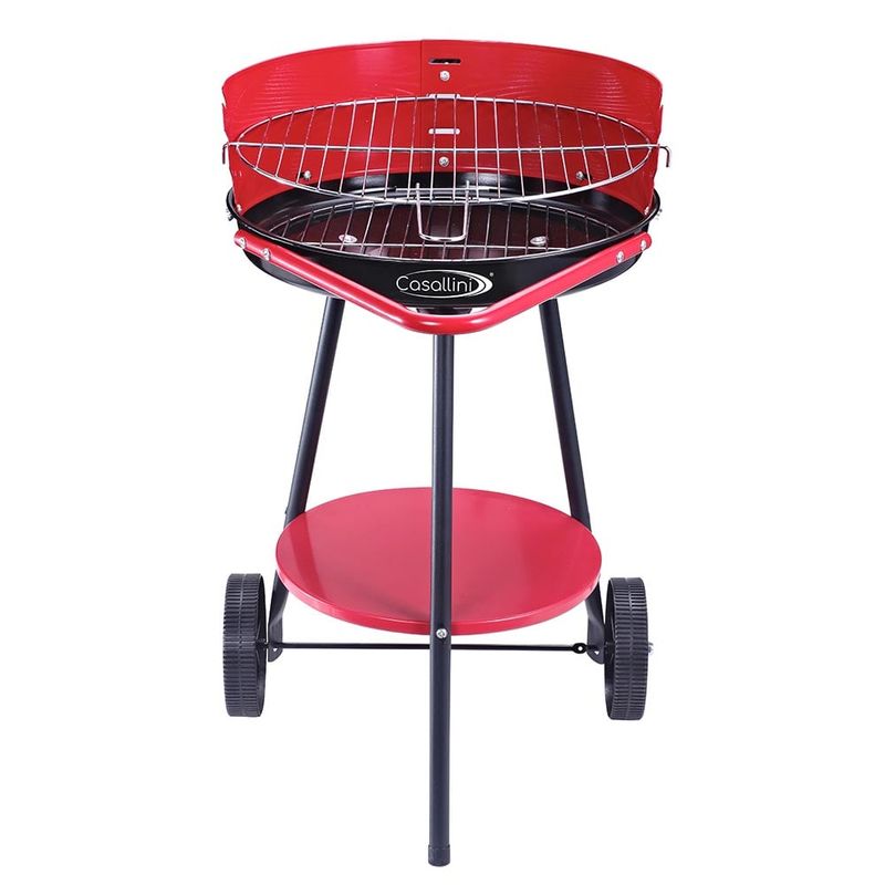 CASALLINI - Asador BBQ a carbón CASALLINI Rojo - negro