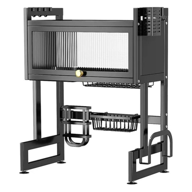 GENERICO - Escurridor Platos Sobre Platero Gabinete Organizador Puerta