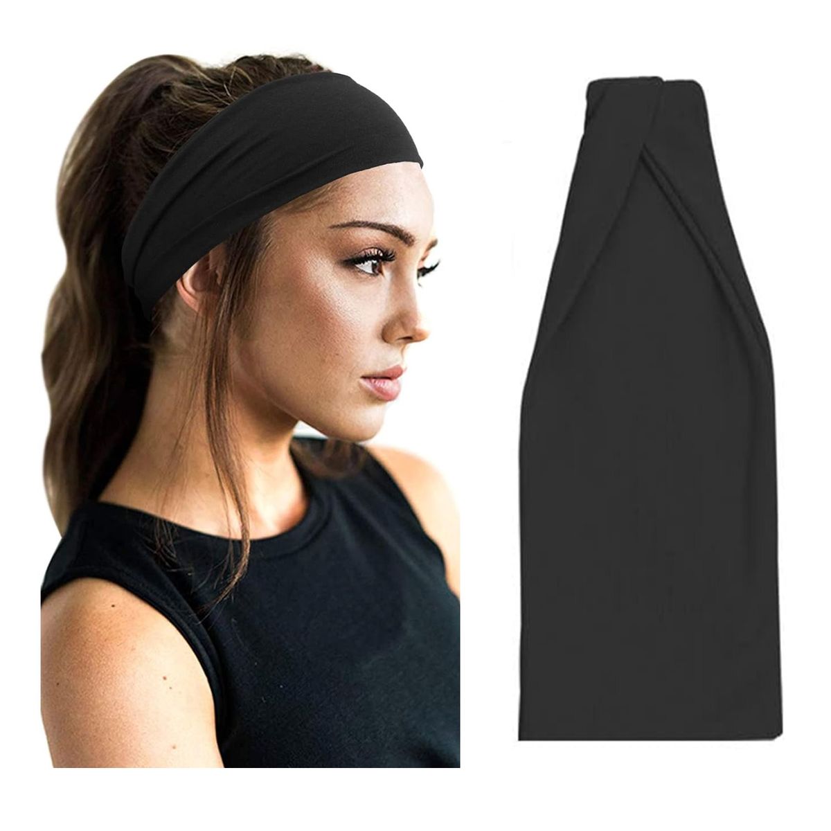 GENERAL - Balaca Diadema Head Band Deportiva Transpirable Unisex
