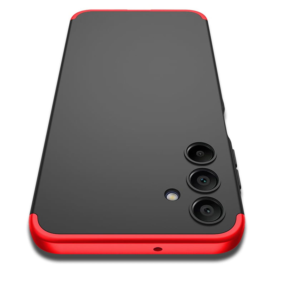 GENERICO - Funda Carcasa Estuche Protector Para Samsung A15 Rojo Negro