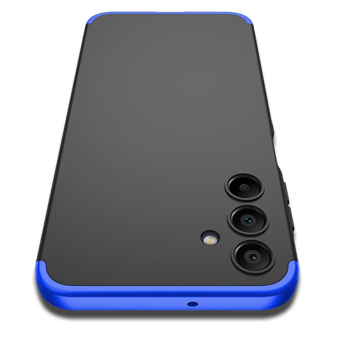 GENERICO - Funda Carcasa Estuche Protector Para Samsung A15 Azul Negro