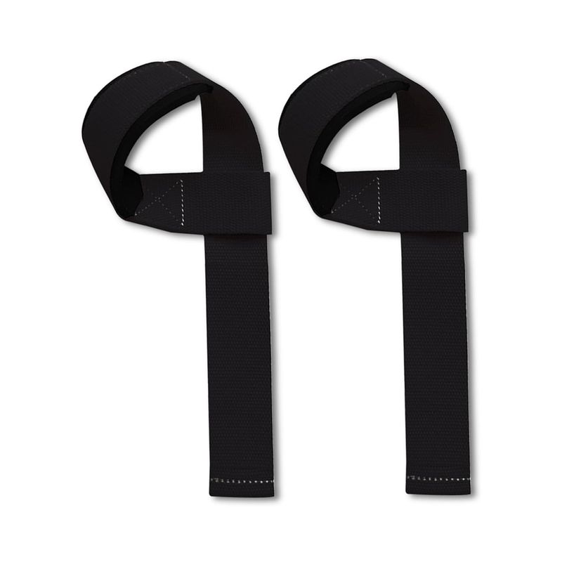 GENERICO - Straps De Levantamiento De Pesas Para Gimnasio x2 Negras