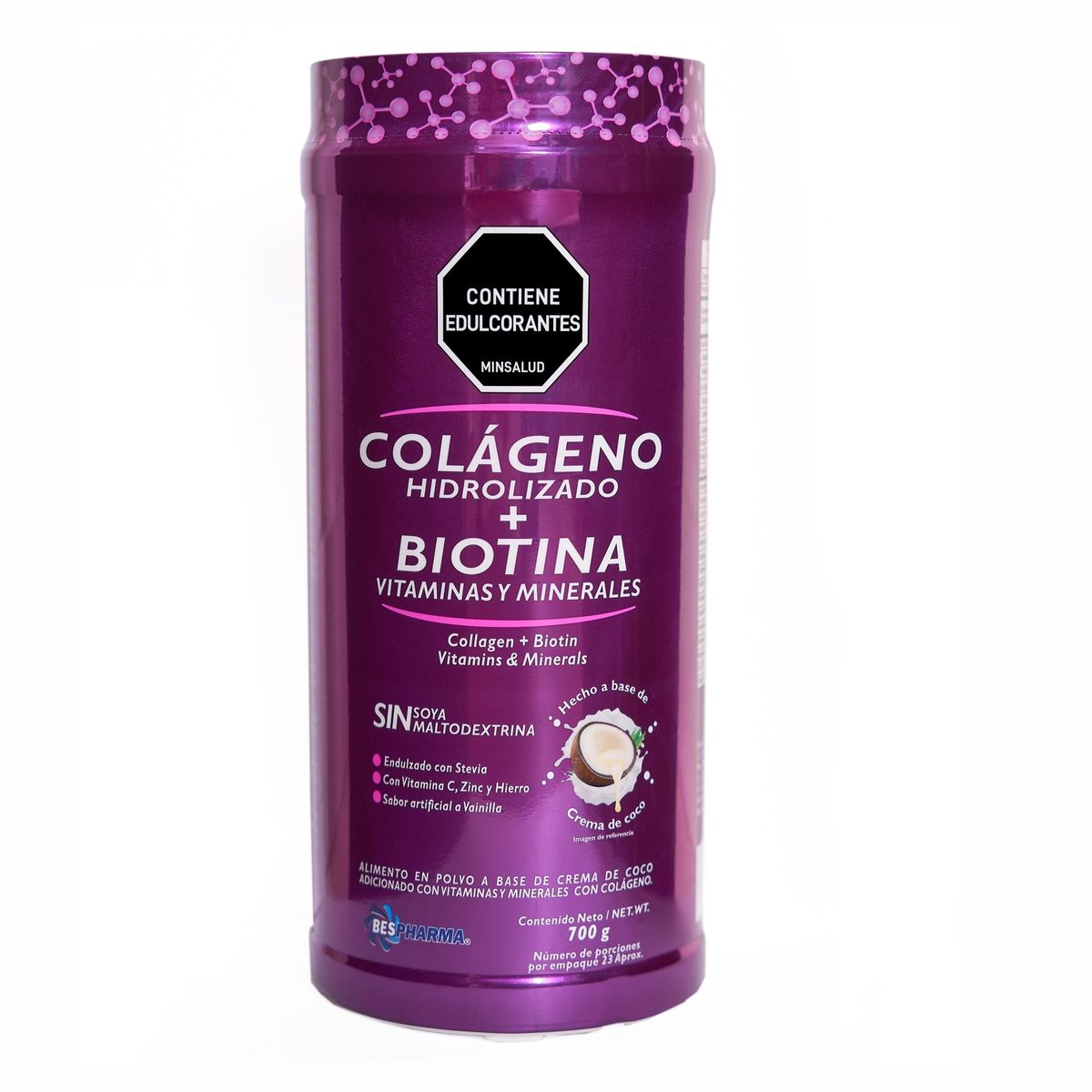BESPHARMA - COLAGENO HIDROLIZADO CON BIOTINA BESPHARMA
