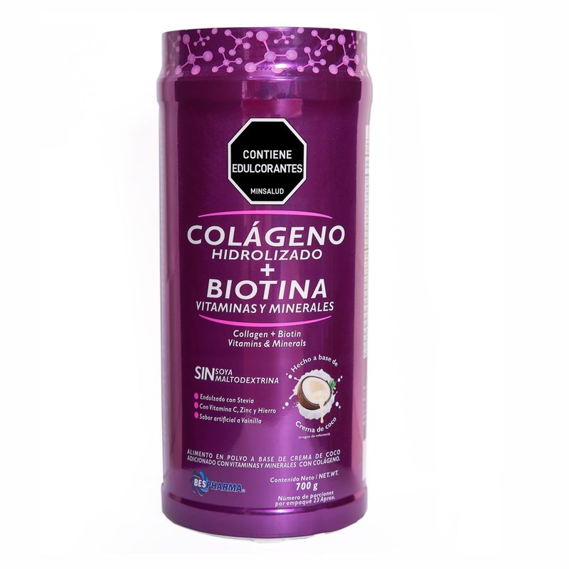 BESPHARMA - COLAGENO HIDROLIZADO CON BIOTINA BESPHARMA