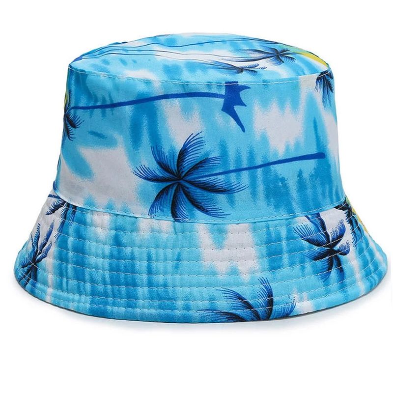 GENERAL - Sombrero Gorro Pescador Bordado Doble Faz Bucket Hat Moda
