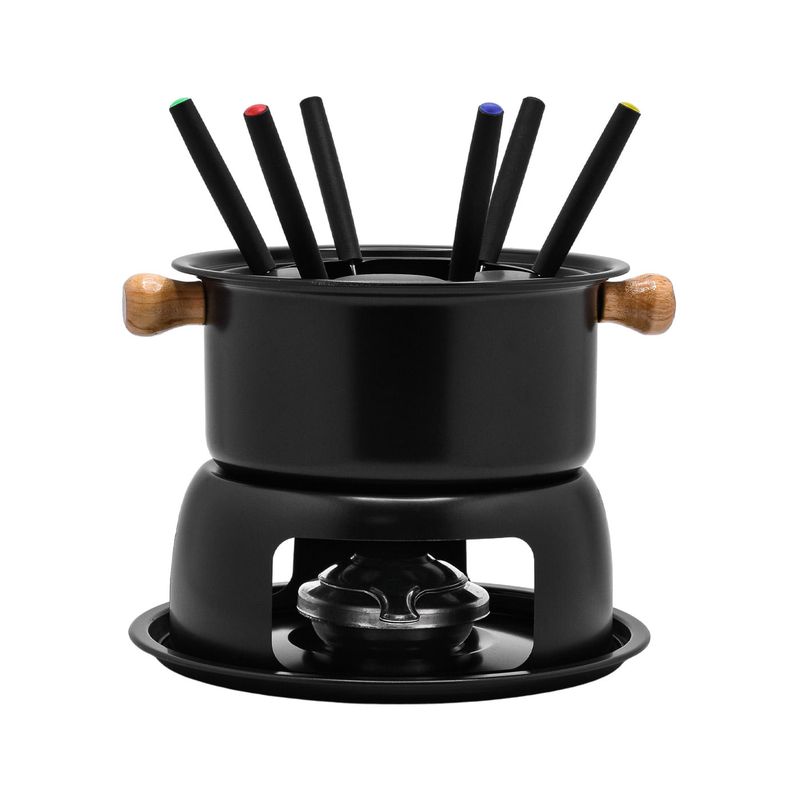 TEZZIO - Máquina Para Hacer Fondue De 6 Puestos Tezzio