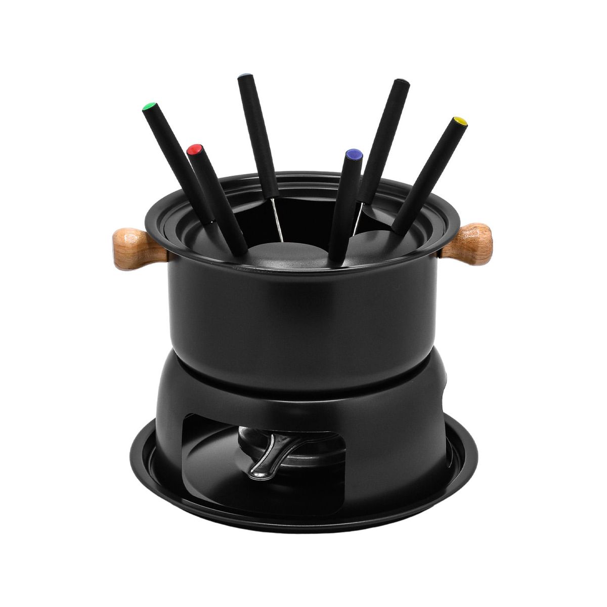 TEZZIO - Máquina Para Hacer Fondue De 6 Puestos Tezzio