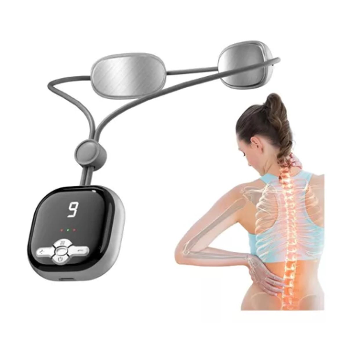 AFM - Masajeador Cervical De Microcorriente Y Calefacción