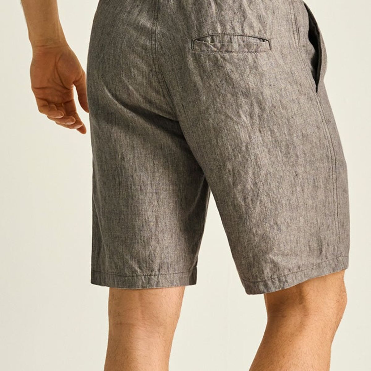 ILOT - BERMUDA CARGO EN LINO SILUETA RELAJADA BH40041S PARA HOMBRE