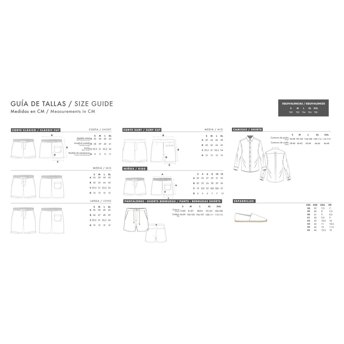 ILOT - PANTALONETA CORTE LARGO LH75041S PARA HOMBRE