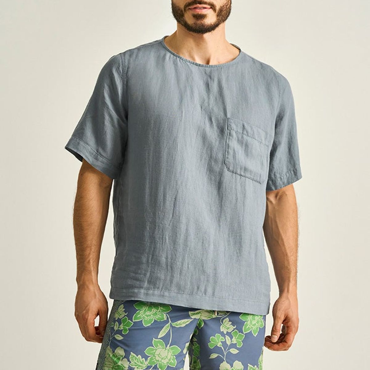 ILOT - CAMISETA MANGA CORTA CON BOLSILLO SH85041S PARA HOMBRE