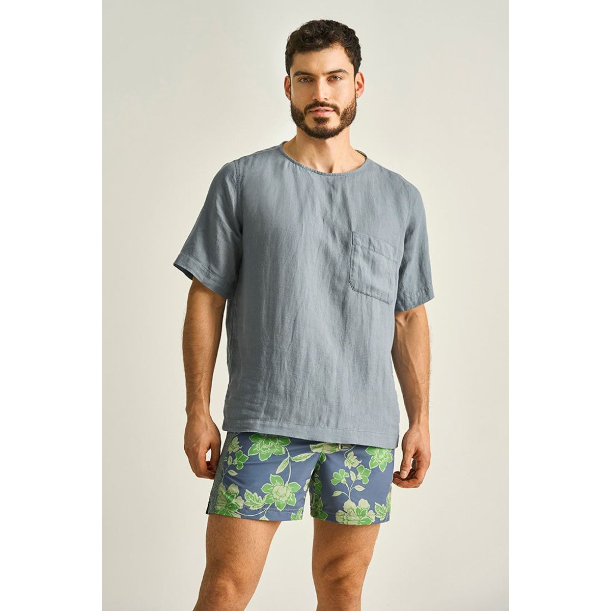 ILOT - CAMISETA MANGA CORTA CON BOLSILLO SH85041S PARA HOMBRE