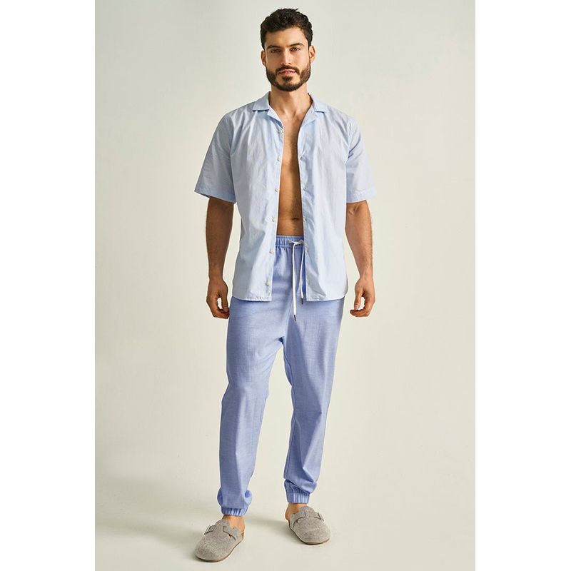 ILOT - SET CAMISA Y PANTALÓN HOMEWEAR HH10041S PARA HOMBRE_.