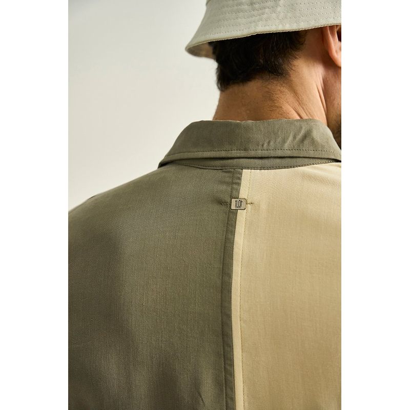 ILOT - SET CAMISA Y SHORTS EN BLOQUE DE COLOR HOMEWEAR  HH06041S PARA HOMBRE_.