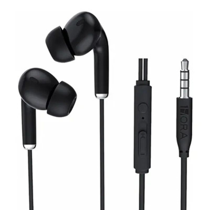 1 HORA - Audífono Alámbrico Manos Libres In-ear Con Micrófono Aut123