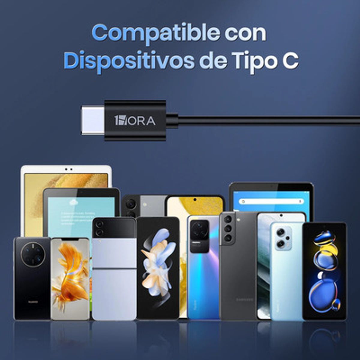 1 HORA - Audífonos In-ear Manos Libres Alámbrico Tipo Usb C Aut124