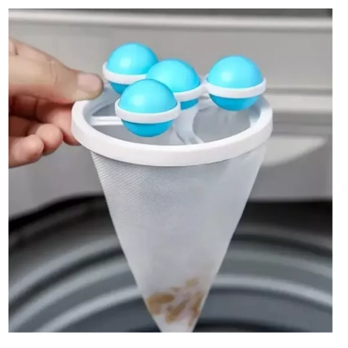 AFM - Quita Motas Para Lavadora Con Recipiente